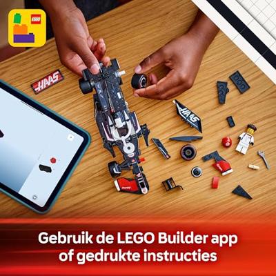 LEGO Speed Champions 77250 MoneyGram Haas Team VF-24 F1-auto - Speelgoed voor kinderen vanaf 10 jaar - thumbnail