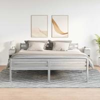 Nachtkastjes 2 st met lade 20x36x60 cm grijs sonoma eikenkleur - thumbnail