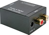 Schwaiger ADW100 513 audioconverter zwart (5 V, 1000 mA, 50 mm, 40 mm, 30 mm, 78 g) - thumbnail