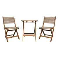 SenS-Line Lanzarote Bistroset taupe - thumbnail