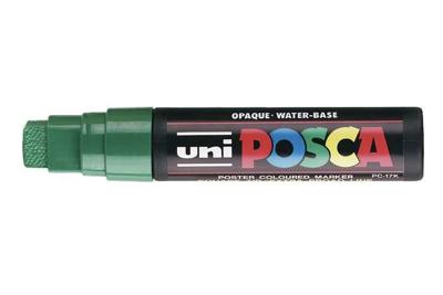 Uni-Posca Posca marker, afm pc-17k, lijndikte 15 mm, extra breed, groen, 1 stuk