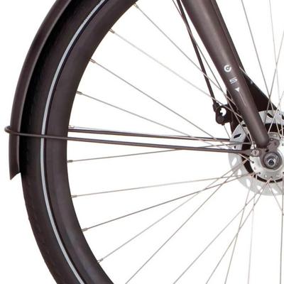 Cortina spatbordstang voor 28 speed matt lava