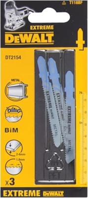 DeWALT DT2154 T 118 BF Decoupeerzaagblad voor Metaal & Non-ferro VE=3