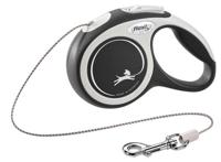 Flexi New Comfort - Hondenriem - Koord - Zwart - XS - 3M - thumbnail