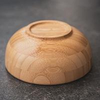 Pandoo Bamboe kom/schaal - m - 20 cm - thumbnail