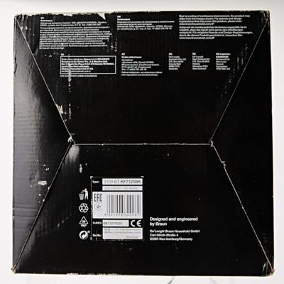 Braun Domestic Home KF7125BK Koffiemachine 1.5L 1000W Grijs/Zwart