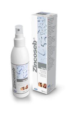 Zincoseb Spray voor hond en kat 200 ml Zincoseb Spray voor hond en kat 200 ml