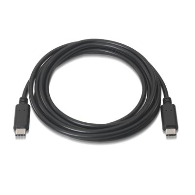 AISENS A107 – 0056 – kabel USB 2.0 (3 A, 1 m, voor telefoon mobiele telefoon en tablet) zwart