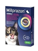 Krka milprazon kauwtabletten ontwormingstabletten kat - thumbnail