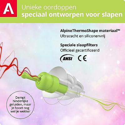 Alpine SleepSoft 1 Paar Oordoppen - thumbnail