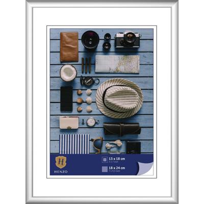 Henzo fotolijst Napoli 18x24cm zilver Henzo fotolijst Napoli 18x24cm zilver