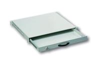 Digitus DN-19 KEY-1U 19 inch 1 HE Uittrekbaar Grijs-wit (RAL 7035) - thumbnail