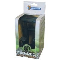 Superfish Zen Deco Temple Zwart - Weerbestendige Aziatische Decoratie voor Vijver en Aquarium - thumbnail