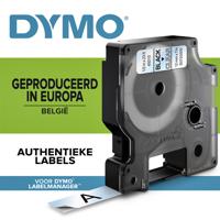 Labeltape dymo labelmanager d1 polyester 12mm trns - thumbnail