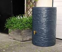 Garantia Regenton ARONDO 250 liter antraciet - thumbnail