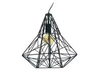 MEO Sassari Hanglamp - E27 - 60W - Zwart - thumbnail