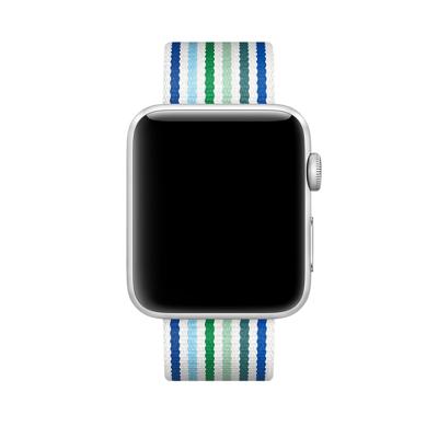 Apple Woven Nylon Apple Watch 42mm / 44mm / 45mm / 49mm Blue Stripe