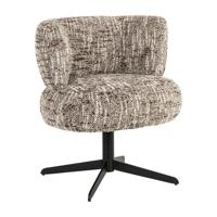 Richmond Draaibare Eetkamerstoel 'Alexis' kleur Bruin - thumbnail