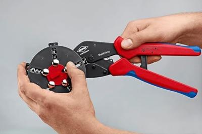 Knipex KNIPEX MultiCrimp© gebruineerd 250 mm - 973301