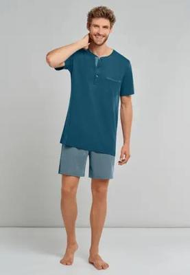 Schiesser Schiesser heren Shortama 173863 petrol