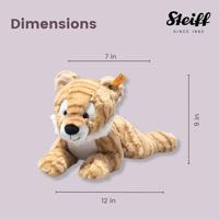 Tijgerknuffel 30 cm voor kinderen TONI STEIFF beige, gestreept - thumbnail