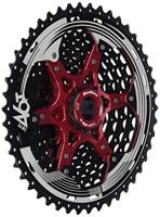 SunRace CSMX8 Cassette 11S 11-46 Tanden - Zwart - thumbnail