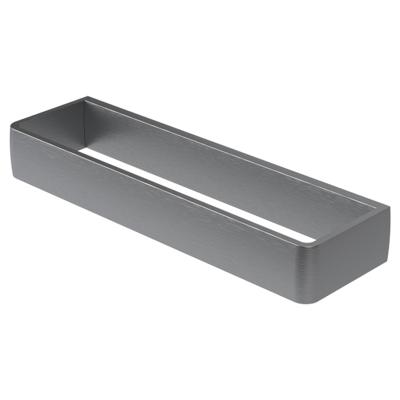 Handdoekring Haceka Aline Grey 25,9x3,5 cm Aluminium Mat Grijs Haceka