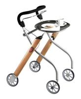Trust Care Let's Go Indoor rollator beuken/zilver - thumbnail