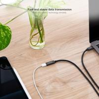 NANOCABLE 10.01.4401-L150 - USB 3.2 Gen2x2 20 Gbit/s 3A-kabel, 4K/60 Hz, USB-C-stekker naar USB-C-aansluiting, zwart, 1,5 m - thumbnail