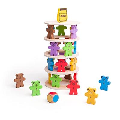 Bigjigs houten stapelspel teddyberen. Bigjigs houten stapelspel teddyberen.