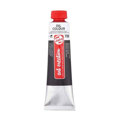 Talens art creation olieverf tube 40ml paynesgrijs 708 Talens art creation olieverf tube 40ml paynesgrijs 708