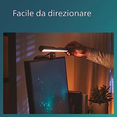 Philips LED Edison DSK204 8719514420434 LED-beeldschermlamp LED LED vast ingebouwd 4.5 W Zwart Philips LED Edison DSK204 8719514420434 LED-beeldschermlamp LED LED vast ingebouwd 4.5 W Zwart