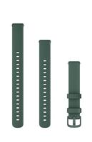 Garmin Lily 2 (14mm) Bandje, alleen Geschikt voor Lily 2 Standard, Active en Classic series, Originele accessoire, Silicone, Jasper Green and Jasper Green Hardware - thumbnail