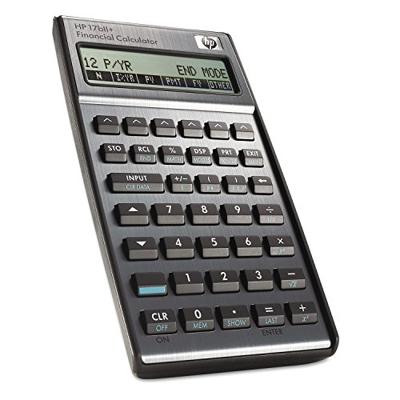HP financiële rekenmachine 17BII+
