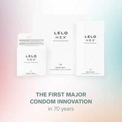 Lelo HEX Condooms (doosje 3 Condooms)