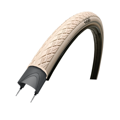 Obor metro elite, creme met reflectie,: 28x1 1/2, etrto 40-635