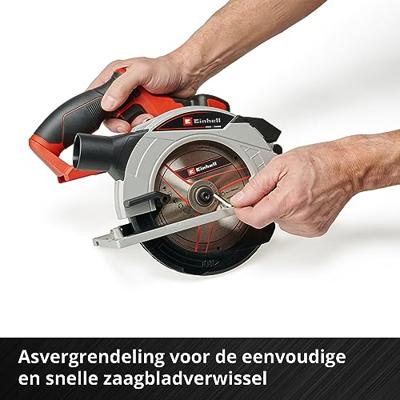 EINHELL te-cs 18/165-1 li solo handcirkelzaag (rood/zwart, accu en oplader niet inbegrepen)