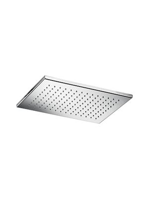 Hoofddouche Hotbath Mate 26x39 cm Rechthoek Opbouw Geborsteld Nikkel