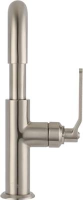 Ben Industor wastafelkraan met cold start RVS-look