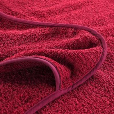 VidaXL Strandhanddoeken 2 st 400 g/m² 75x200 cm stof bordeauxrood VidaXL Strandhanddoeken 2 st 400 g/m² 75x200 cm stof bordeauxrood