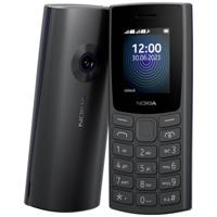 Nokia 110 Feature Phone met geïntegreerde MP3-speler, camera aan de achterkant, duurzame accu en dicteerapparaat, houtskool - thumbnail