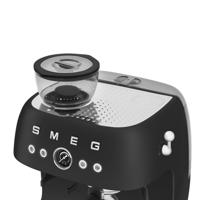 SMEG EGF03BLMEU Handmatige Espressomachine 50's Style - Mat Zwart - thumbnail