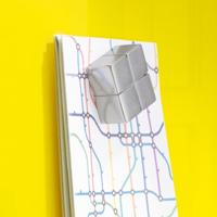 Sigel Neodymium magneet C10 Extra-Strong (b x h x d) 20 x 10 x 20 mm Dobbelsteen Zilver 2 stuk(s) BA704 - thumbnail