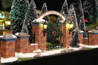 Zoo entrance b/o l23,5xw7xh11 cm kersthuisje Luville - Luville - thumbnail