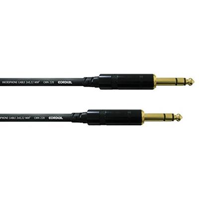 Cordial CFM 0.3 VV Rean gebalanceerde stereo jack-jack kabel 30cm