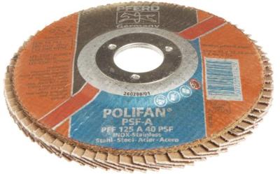 PFERD TOOLS 67644125 A Psf Steelox Lamellenschijf Diameter 125 mm Boordiameter 22.23 mm 10 stuk(s)