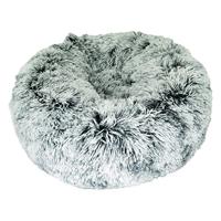 Croci hondenmand donut bicolor zwart - thumbnail