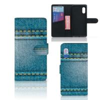 Samsung Xcover Pro | Wallet Case | met Pasjes | Jeans - thumbnail