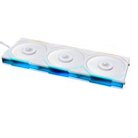 Lian Li UNI FAN TL Series, 3er Pack + Controller PC-ventilator Wit (b x h x d) 124 x 120 x 28 mm Incl. LED-verlichting, Incl. ventilatorcontroller - thumbnail