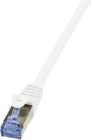 LogiLink CQ3101S RJ45 Netwerkkabel, patchkabel CAT 6A S/FTP 15.00 m Wit Vlambestendig, Snagless 1 stuk(s) - thumbnail